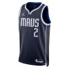 Muške NBA Dres Dallas Mavericks Kyrie Irving 2 Jordan 2022-23 Statement Edition Navy Swingman